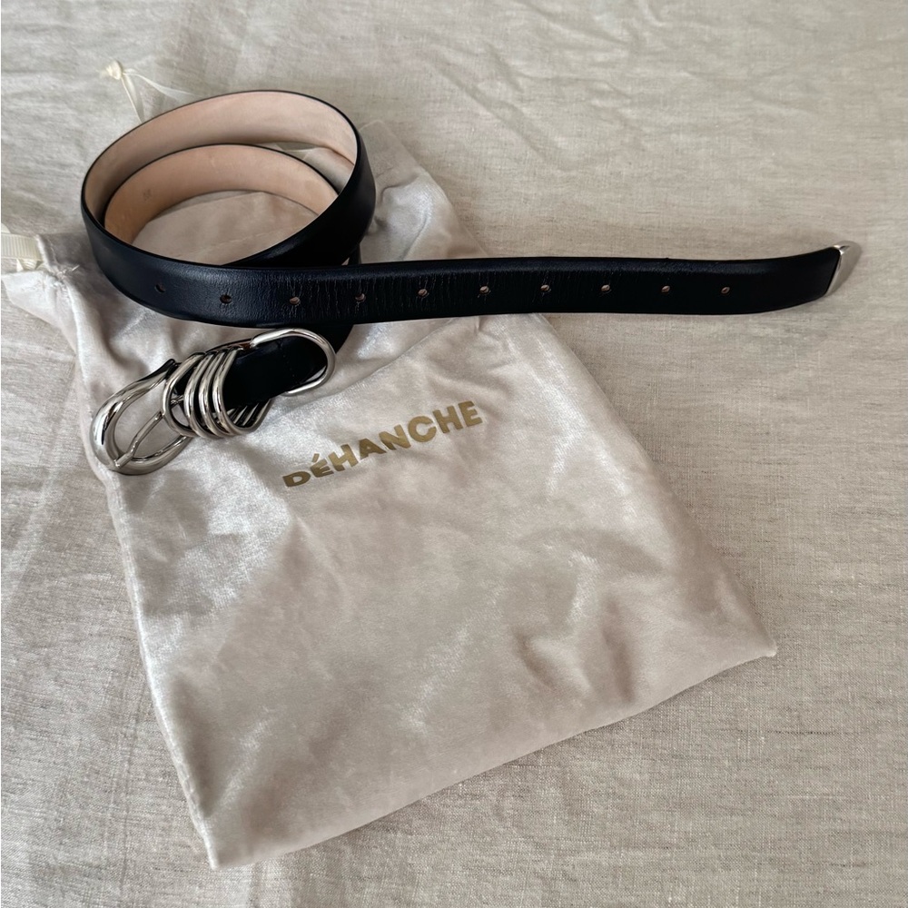 Déhanche Hollyhock Silver/Black Belt